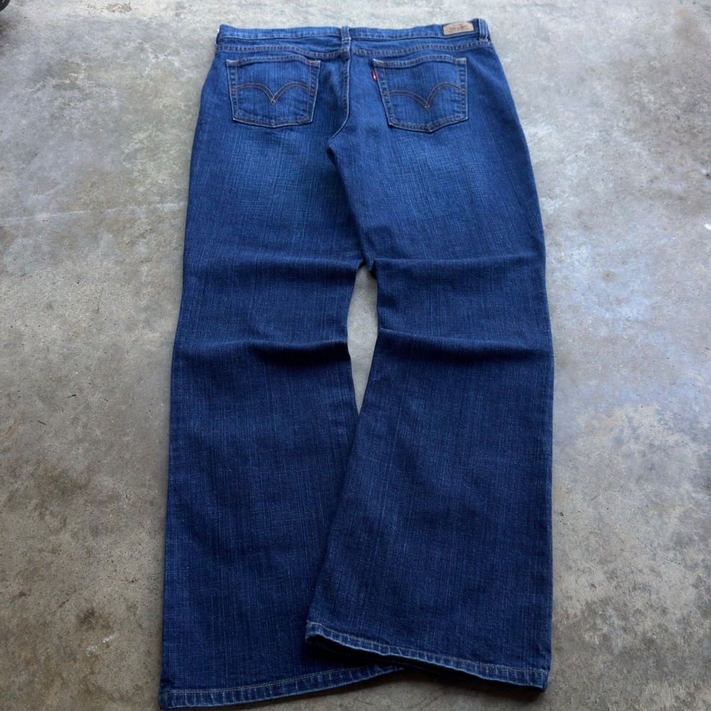 Vintage Y2K Levis 515 Bootcut Jeans Workwear Gorpcore Blue 36x32 (f7) - Picture 1 of 8